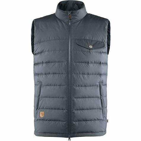 Fjallraven Greenland Vest Blue Singapore For Men (SG-16038)